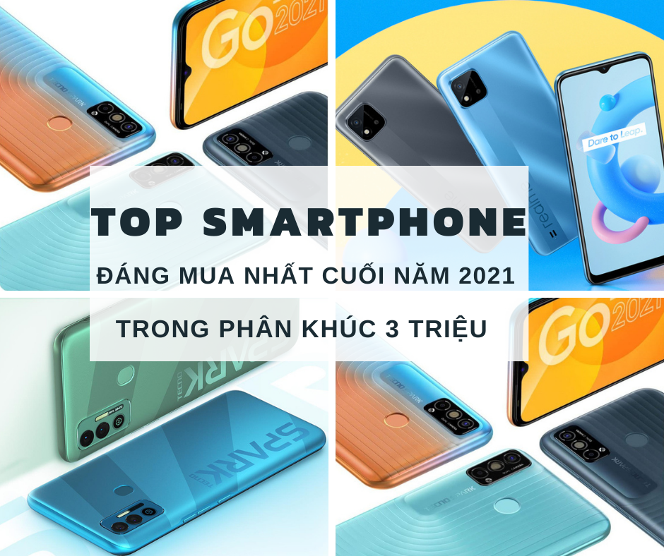 TOP điện thoại giá rẻ đáng mua nhất cuối năm 2021 trong phân khúc 3 triệu