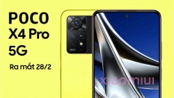 POCO X4 Pro 5G sẽ chính thức ra mắt vào ngày 28/2