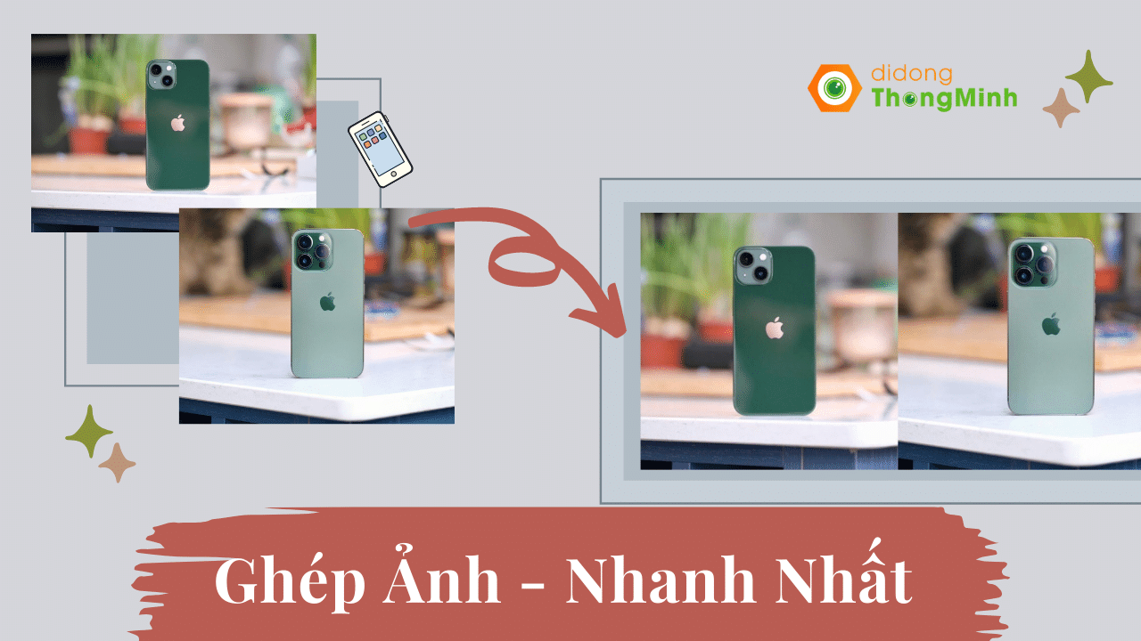 3 cách ghép ảnh trên iPhone đơn giản siêu nhanh mới nhất 2022