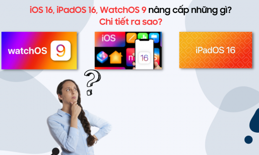 iOS 16, iPadOS 16, WatchOS 9 nâng cấp những gì? Chi tiết ra sao?