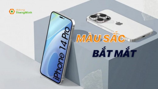 Màu sắc iPhone 14 Pro bắt mắt khiến iFan chao đảo