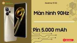 HOT: Realme 9i 5G xác nhận đi kèm màn hình LCD 90Hz và pin 5.000 mAh, sạc nhanh 18W