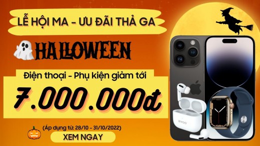 Chương trình khuyến mãi ngày Halloween: Lễ Hội Ma - Ưu Đãi Thả Ga