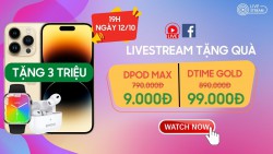 Livestream tặng tai nghe dPod Max 9k, đồng hồ thông minh dTime 99K tại Fanpage | Youtube Di Động Thông Minh