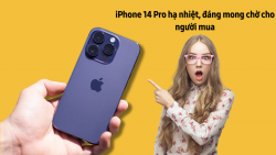 iPhone 14 Pro hạ nhiệt, giá giảm rẻ hơn bản chính hãng