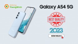 Galaxy A54 5G lộ diện thiết kế đậm chất Samsung cùng cấu hình bền bỉ trong phân khúc tầm trung