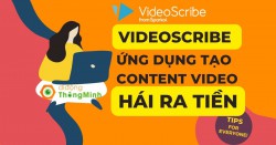VideoScribe ứng dụng tạo Video content hái ra tiền