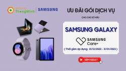 Ưu đãi lên đến 40% cho các gói Bảo hành Samsung Care+ dành cho chủ sở hữu Samsung Galaxy 