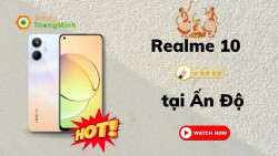 Realme 10 sẽ được công bố tại thị trường Ấn Độ vào ngày 9 tháng 1