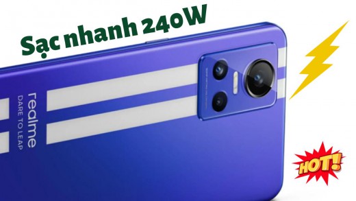 Realme GT Neo5 ra mắt với sạc nhanh 240W