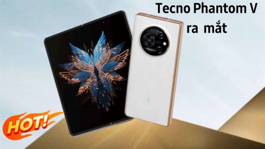 Tecno Phantom V ra mắt, bước đột phá công nghệ mới của Tecno