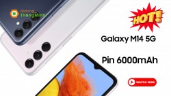 Điện thoại giá rẻ mới nhất của Samsung sở hữu viên pin 6.000mAh