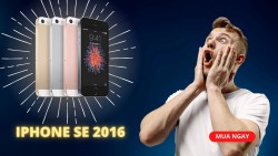 Chiếc điện thoại cổ cực hiếm - iPhone SE 2016 đang có sẵn tại DĐTM