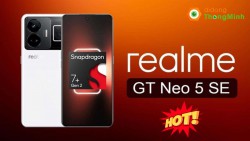 Quá khủng khiếp: Realme GT Neo 5 SE lộ diện với điểm số AnTuTu lên đến hơn 1 triệu điểm
