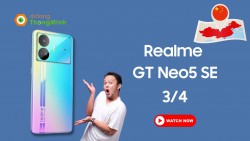 Rò rỉ thiết kế Realme GT Neo5 SE, ra mắt vào đầu tháng 4
