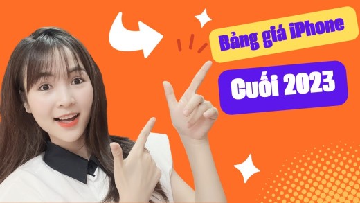 Cập nhật bảng giá iPhone cũ hot nhất cuối năm 2023