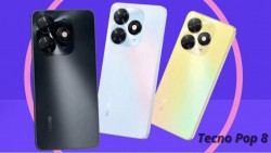 Tecno Pop 8 lộ diện màu sắc và thông số kĩ thuật chính thức