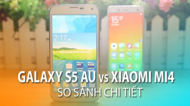So sánh chi tiết Xiaomi Mi4 và Samsung Galaxy S5 AU: Đâu mới là Vua tầm giá 6 triệu? - Di Động Thông Minh