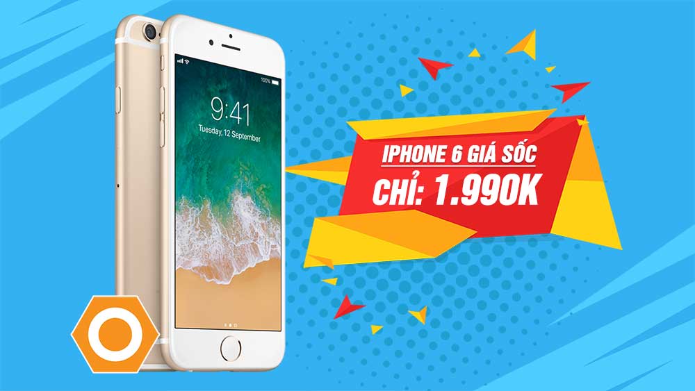 iPhone 6 chỉ 1.990K, Quà tặng tới 50 triệu - Tưng bừng khai trương Di Động Thông Minh Long Xuyên - Di Động Thông Minh