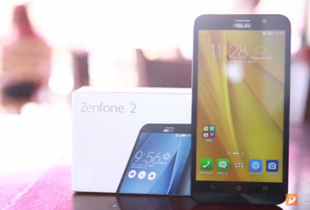 Đánh giá chi tiết thiết kế và màn hình Asus Zenphone 2 - Di Động Thông Minh