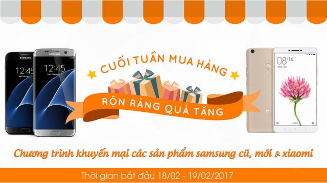 Khuyến mại: Cuối tuần mua hàng - rộn ràng quà tặng - Di Động Thông Minh