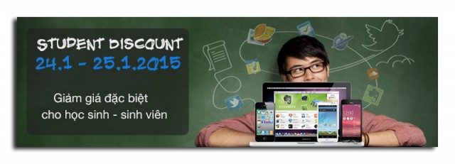 Student Discount - Giảm giá đặc biệt cho học sinh, sinh viên - Di Động Thông Minh