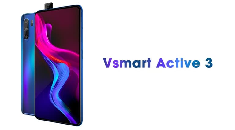 Vsmart Active 3 lộ diện thông số có camera thò thụt