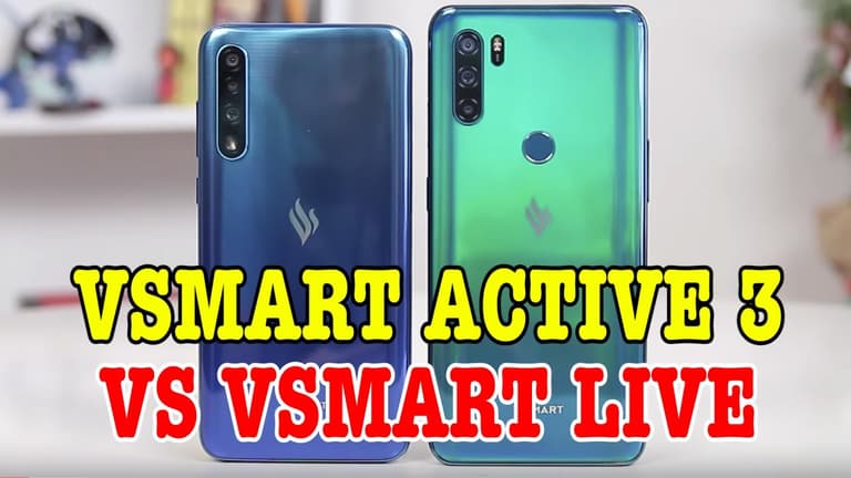 Vsmart Active 3 vs Vsmart Live: Chiếc điện thoại nào đáng mua nhất