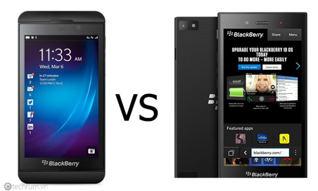 Nên mua BlackBerry Z3 hay BlackBerry Z10?? - Di Động Thông Minh