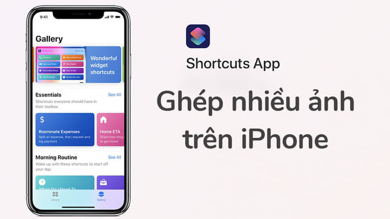 Ghép nhiều ảnh với nhau trên iPhone bằng Siri Shortcuts - Di Động Thông Minh
