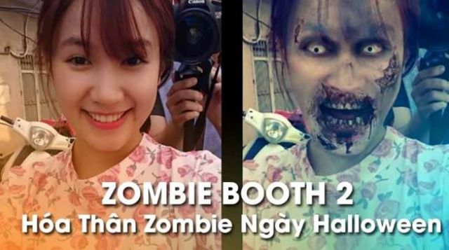 Trải nghiệm ứng dụng ZombieBooth 2 – Zombie Selfie : Hô biến thành Zombie trong ngày lễ Halloween - Di Động Thông Minh