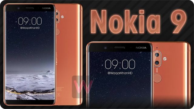 Nokia 9 màn hình cong vô cực vừa lộ ảnh - Di Động Thông Minh