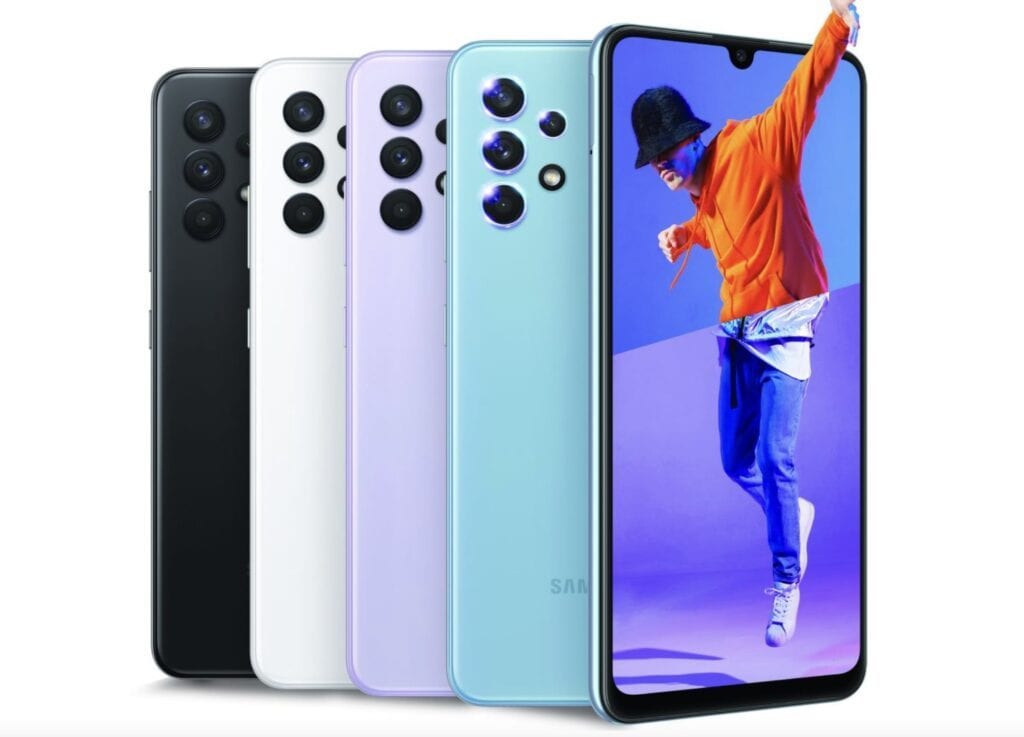 Samsung Galaxy A32: Màn hình 90Hz, 4 camera 64MP
