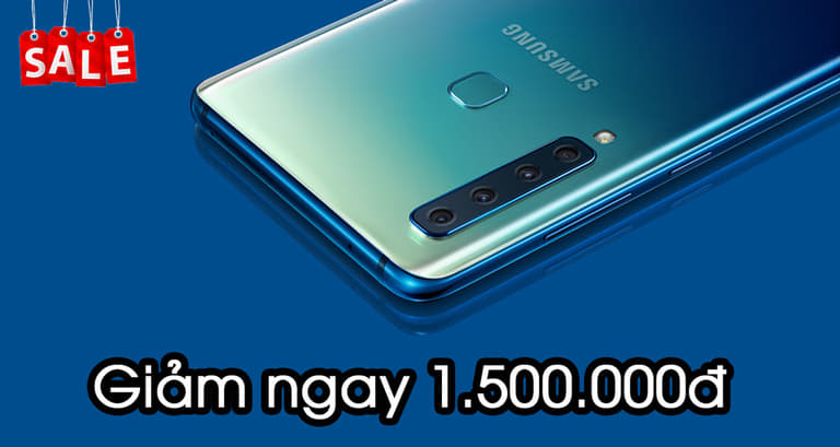 Giá Galaxy A9 2018 chính hãng giảm giật mình, bạn còn chờ gì nữa?