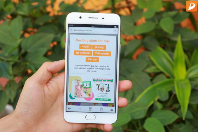 Mở hộp trên tay nhanh Oppo F1S 2017 - Di Động Thông Minh