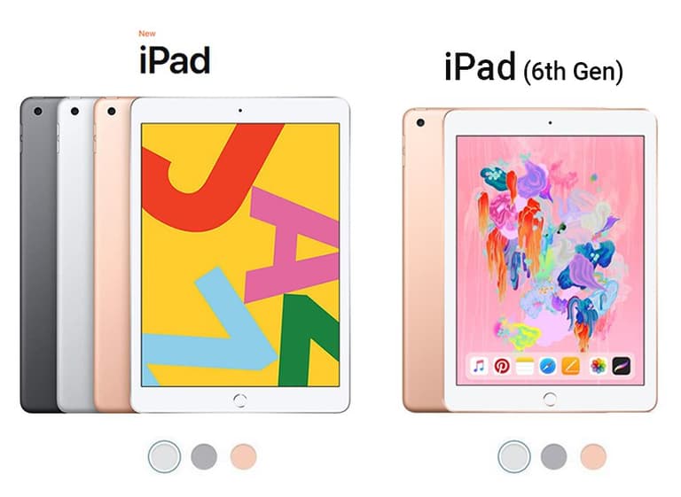 iPad 2019 và iPad 2018, thêm 3.5triệu tăng 0.5inch màn hình có đáng?