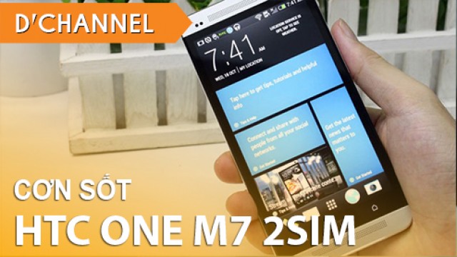Cơn sốt HTC One 2 sim Chính hãng giá rẻ về Việt Nam - Di Động Thông Minh