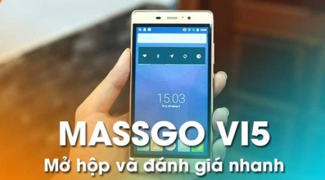 Trên tay MASSGO VI 5: Vỏ kim loại sang trọng, Ram 2Gb, 5inch HD chưa đến 3tr - Di Động Thông Minh
