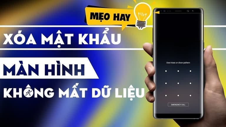 [THỦ THUẬT ANDROID] HƯỚNG DẪN PHÁ MẬT KHẨU MÀN HÌNH KHÔNG MẤT DỮ LIỆU - Di Động Thông Minh