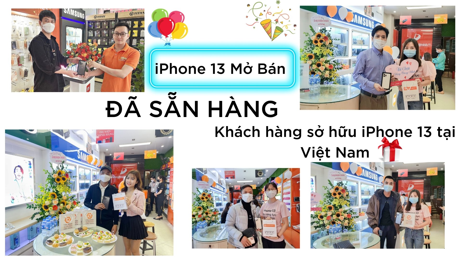 iPhone 13 serie mở bán chính thức- Đã sẵn hàng- Nhanh tay nào iFan ơi