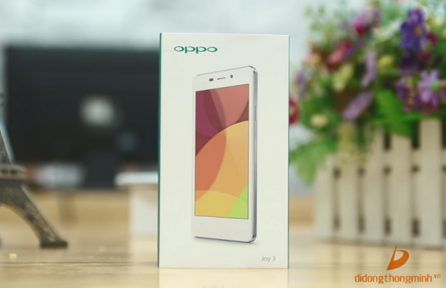 Hình ảnh thực tế Oppo Joy 3 chính hãng : Nhỏ gọn, thời trang – Giá hấp dẫn - Di Động Thông Minh