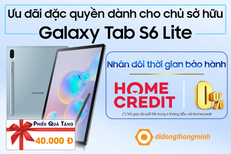Ưu đãi đặc quyền dành cho chủ sở hữu Samsung Galaxy Tab S6 Lite