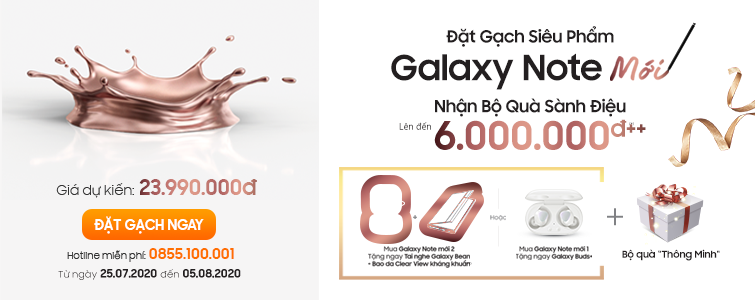 Điều cần biết trước khi đặt mua Samsung Note mới-Note 20, Note 20 Ultra