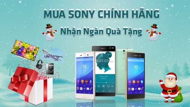 Khuyến mãi cực khủng Sony chính hãng - Di Động Thông Minh