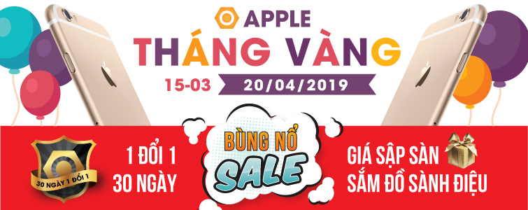 Tháng vàng Apple - Giá sập sàn : Bán hàng không lãi, Sắm đồ sành điệu
