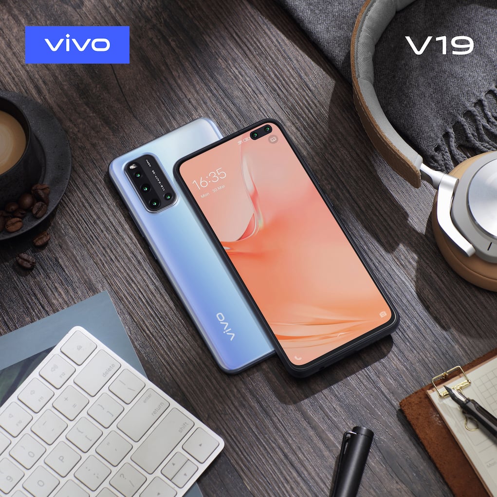 Đánh giá điện thoại vivo V19: Điện thoại với màn hình nốt ruồi độc đáo