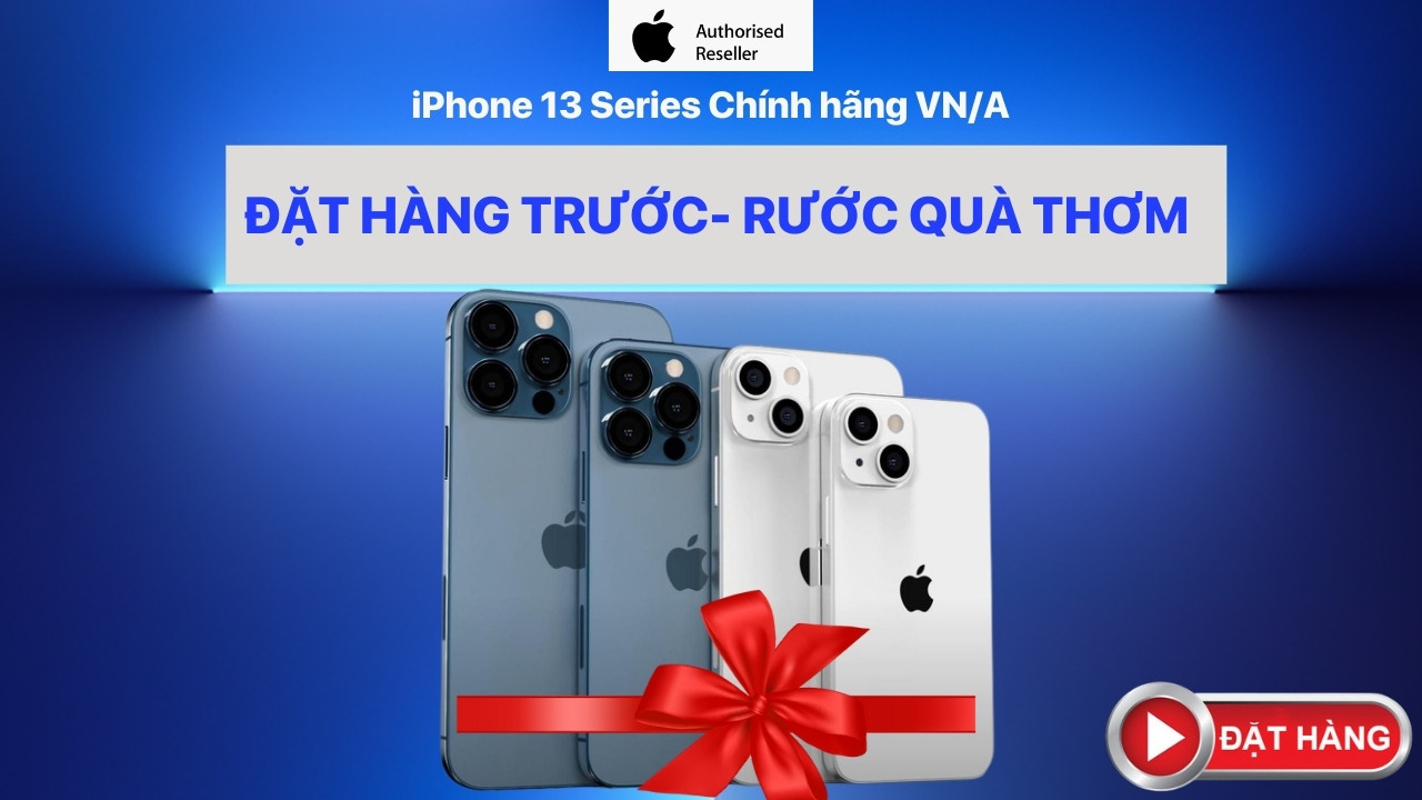Di Động Thông Minh chính thức cho phép đặt hàng iPhone 13 series mới mức gía cực hấp dẫn chỉ từ 17 triệu