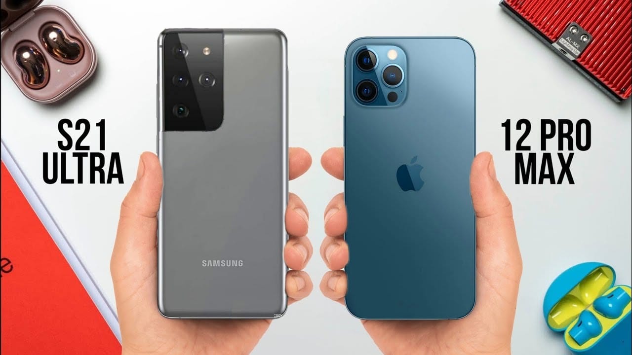 So sánh chi tiết Galaxy S21 Ultra và iPhone 12 Pro Max