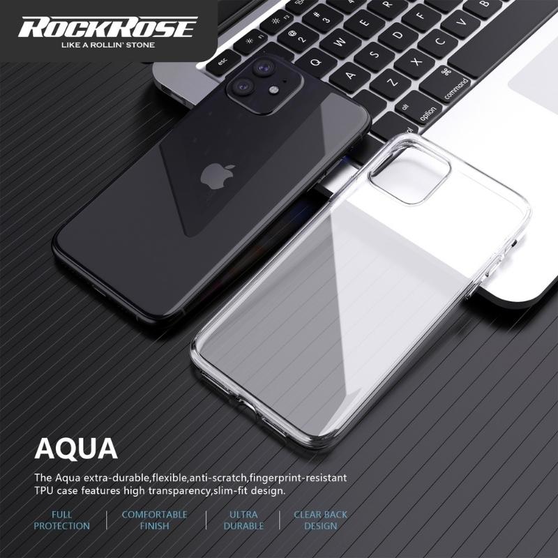 Ốp Lưng ROCKROSE Aqua iPhone 11 - Clear Chính Hãng