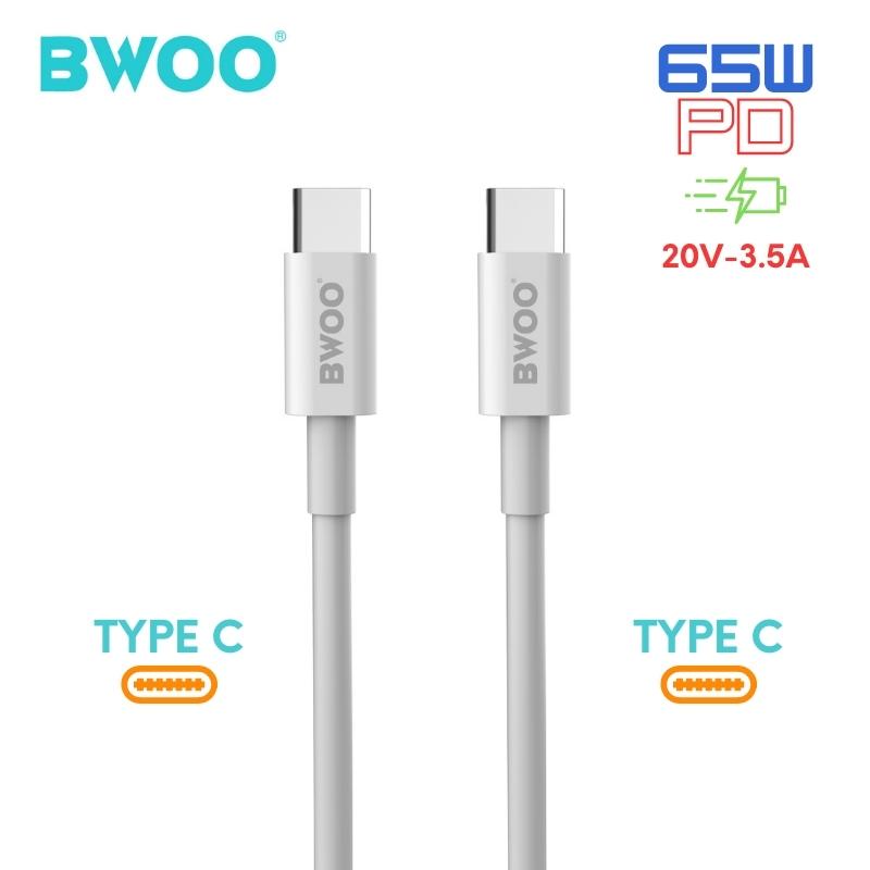 Cable Sạc Nhanh DLINE C 1M Type C to Type C 65W